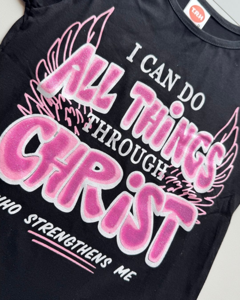Remera Nena Manga Corta Christ 34684 - Imagen 3