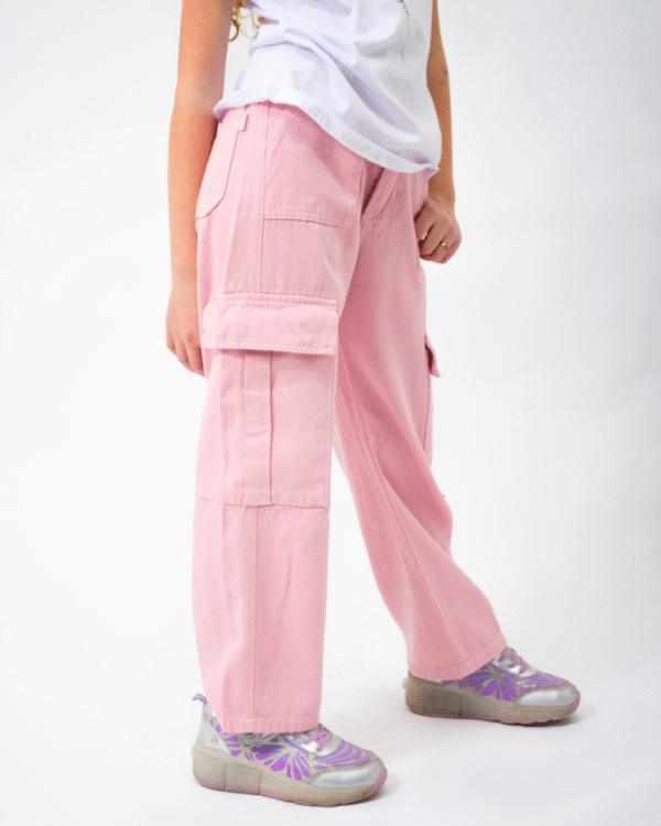 Pantalón Cargo Gabardina Rigida