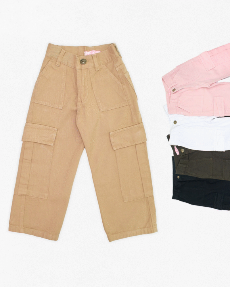 Pantalón Cargo Gabardina Rigida - Imagen 5